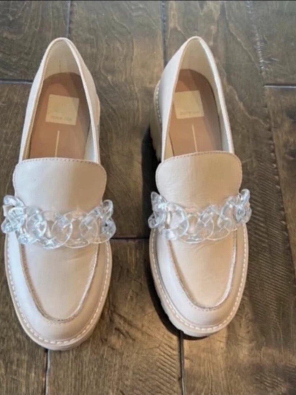 Dolce Vita Tan Platform Loafers